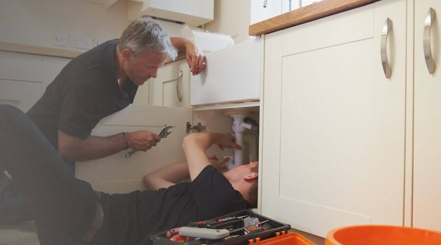 Professional burst pipe repair services in Prairie Du Rocher, IL